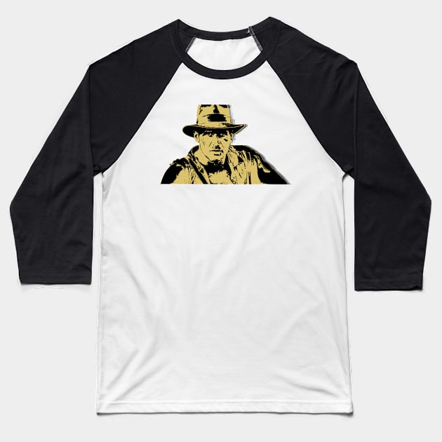 Indiana Jones Baseball T-Shirt by LUCYFERCHRIST